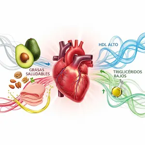 infografia sobre colesterol hdl ldl triliceridos